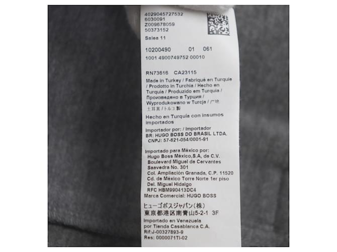 Autre Marque HUGO BOSS Slim Fit Blouson Green Navy S  ref.1793225