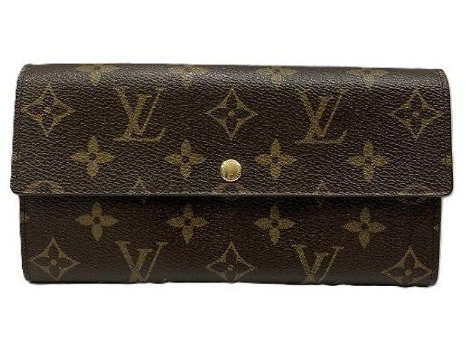 Louis Vuitton Monogram Sarah Wallet M61726 Brown