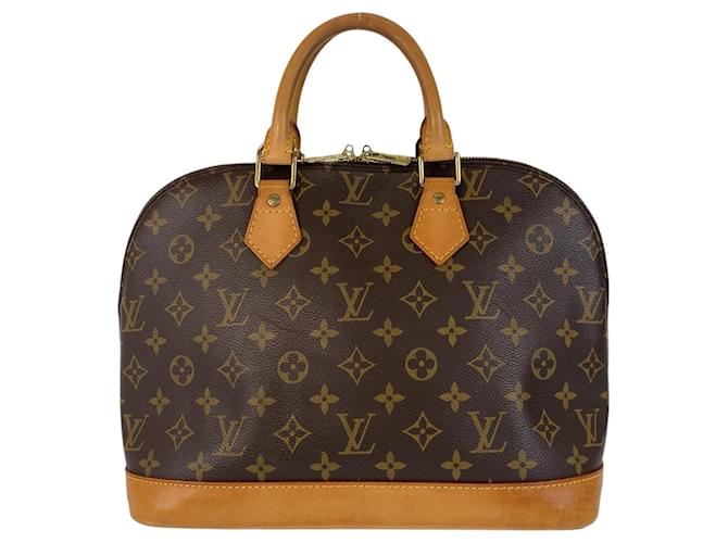 Louis Vuitton Alma PM Brown Handbag M53151 Cloth  ref.1793830