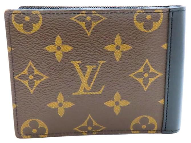 Louis Vuitton Monogram Macassar Wallet M60411 Brown Cloth  ref.1794787