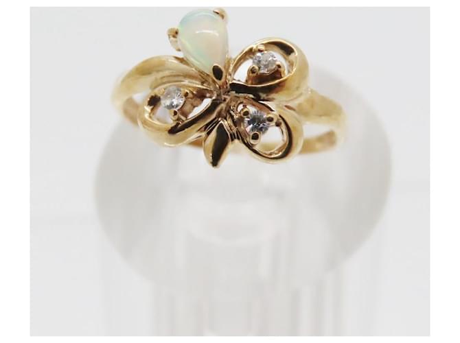 Autre Marque K9 Opal Zirconia Ring Size 8  ref.1794790