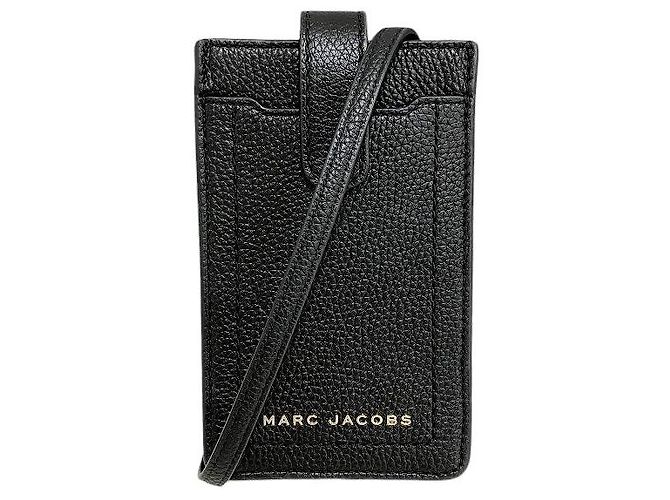 Marc Jacobs Leather Shoulder Bag Phone Pouch
