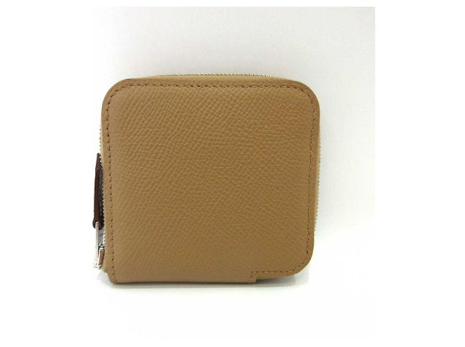 Hermès Hermes Azap Compact Mini Silk'in Wallet Brown
