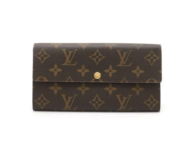Louis Vuitton Monogram Fleuris Sarah Wallet M60232 Pink