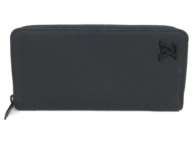 Louis Vuitton Zippy Wallet Vertical Leather Black M81743