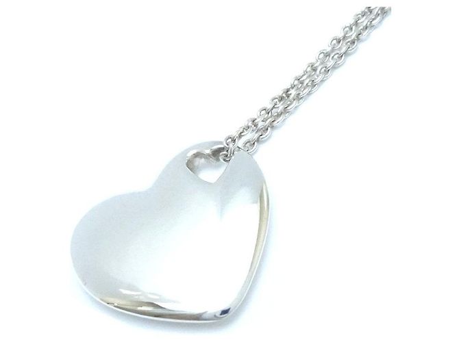 Collar de corazón de plata 925 Tiffany & Co