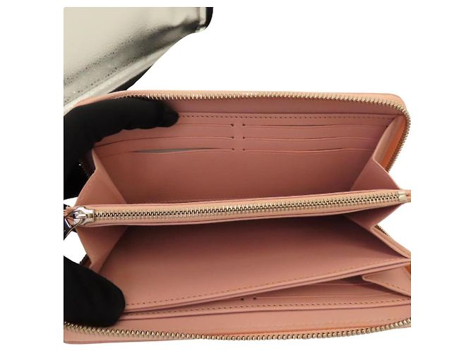 Louis Vuitton Exotic Lizard Zippy Wallet Pink