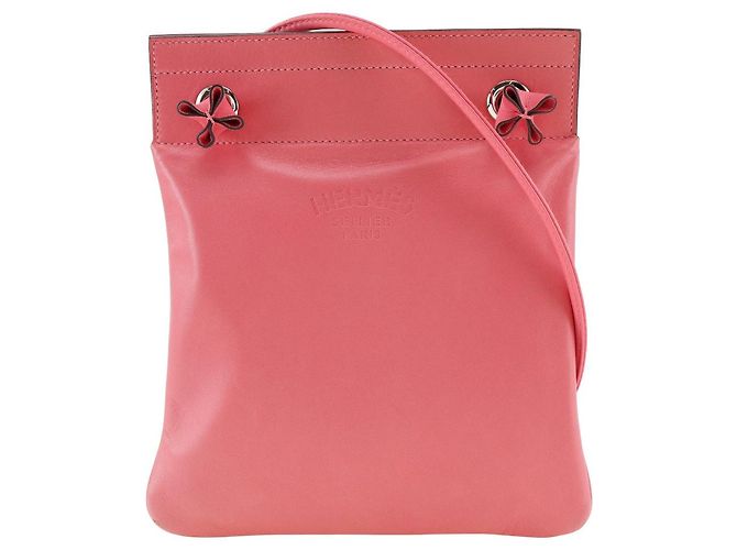 Hermès Bolsa de ombro mini Aline Hermes rosa