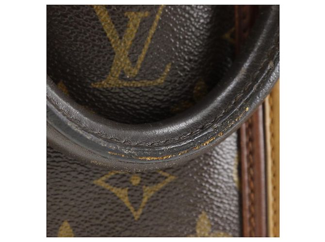 Sac à main en toile Monogram Louis Vuitton M95529 Marron