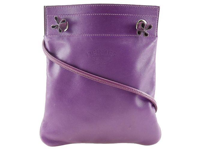 Hermès Bolsa de ombro mini Aline Hermes roxa Roxo