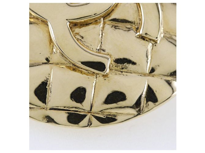Orecchini Chanel Coco placcati in oro D'oro