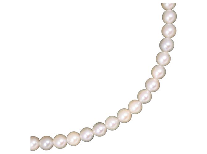 Autre Marque Collier de perles Argent 925 Argenté