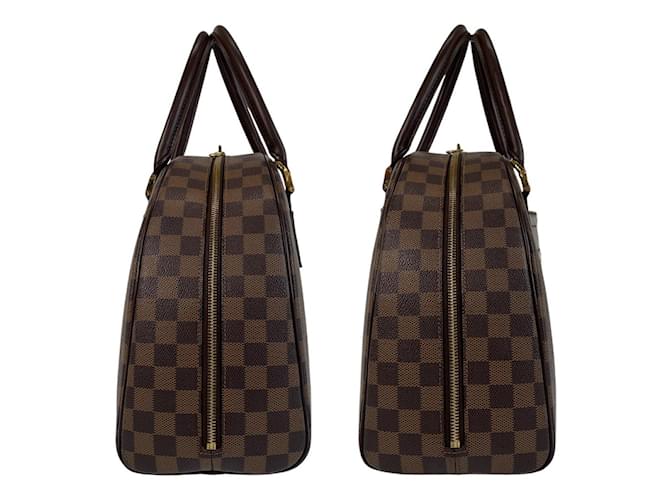 Louis Vuitton Damier Nolita Handbag N41455 Brown Cloth  ref.1807448