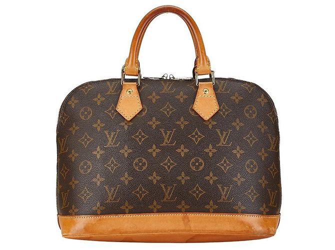 Louis Vuitton Alma PM Handbag M51130 Brown