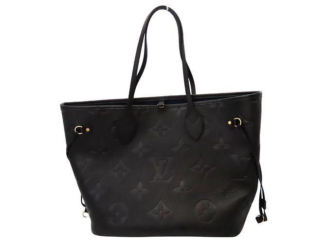 Borsa tote Louis Vuitton Neverfull MM M45685 Nero