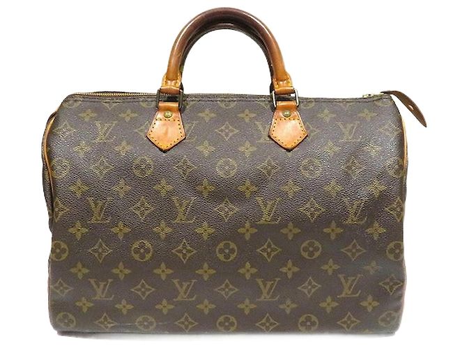 Louis Vuitton Speedy 35 Monogram Handbag M41107 Brown