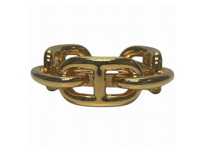 Ring Hermès Anello per sciarpa Chaine d'Ancre in oro Hermes D'oro