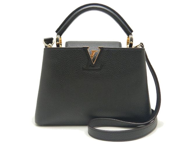 Louis Vuitton Capucines BB Handbag M94755 Black