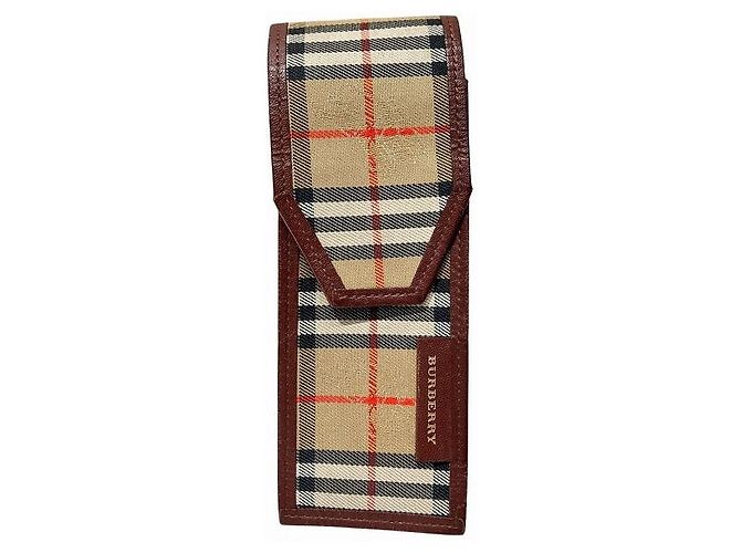 Étui à stylo Burberry Nova Check