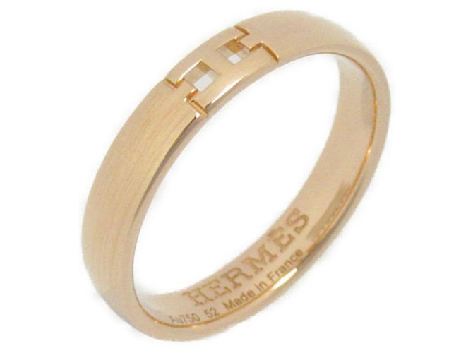 Hermès Hermes Heracles Ring K18PG Pink Gold Golden