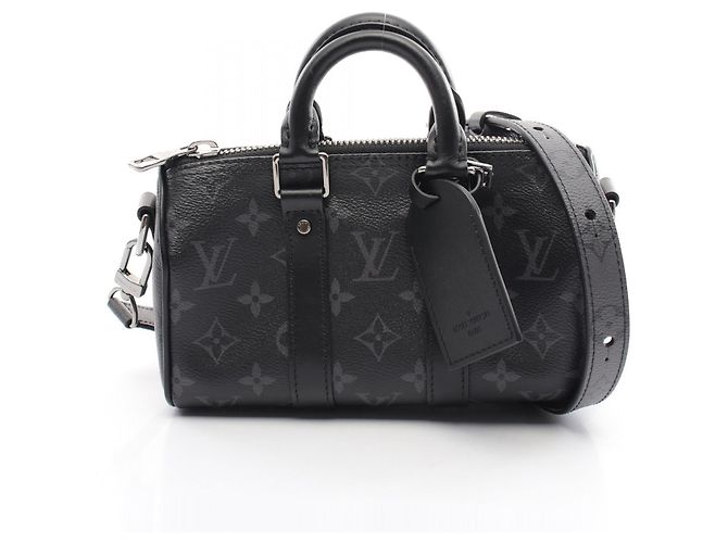Bolsa Louis Vuitton Keepall XS Monogram Eclipse M45947 Preto