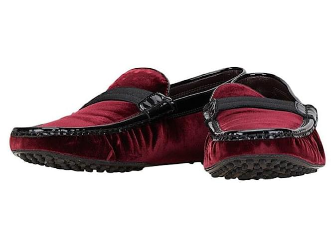 Tod's Tod’s Moccasin Velvet Leather Driving Shoes  ref.1812269