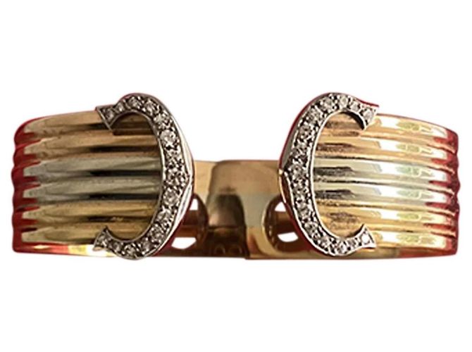 Pulseira Cartier C em ouro Gold hardware