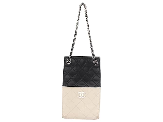 Chanel Coco Mark Black Leather  ref.1817057