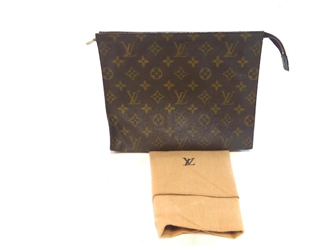 Louis Vuitton Pochete 26 Monogram - 833 Marrom Couro  ref.1817068