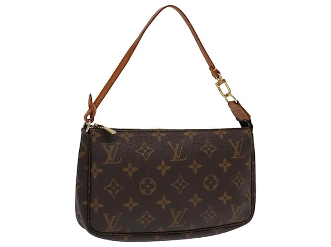 LOUIS VUITTON Pochette Acessórios Monograma Pouch M51980 LV Auth 97549 Lona  ref.1817867