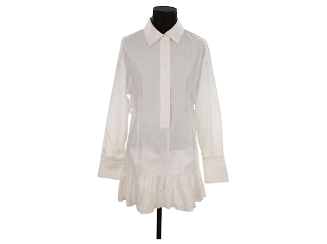 Autre Marque Cotton dress White  ref.1818838