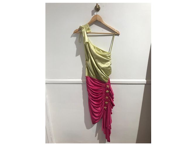 Autre Marque RAISA VANESSA Kleider T.International M Polyester Pink