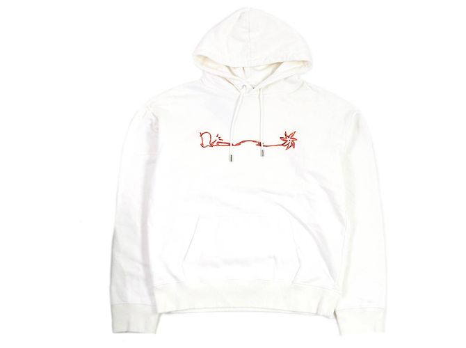DIOR Cactus Jack Travis Scott Baumwollparka L Weiß