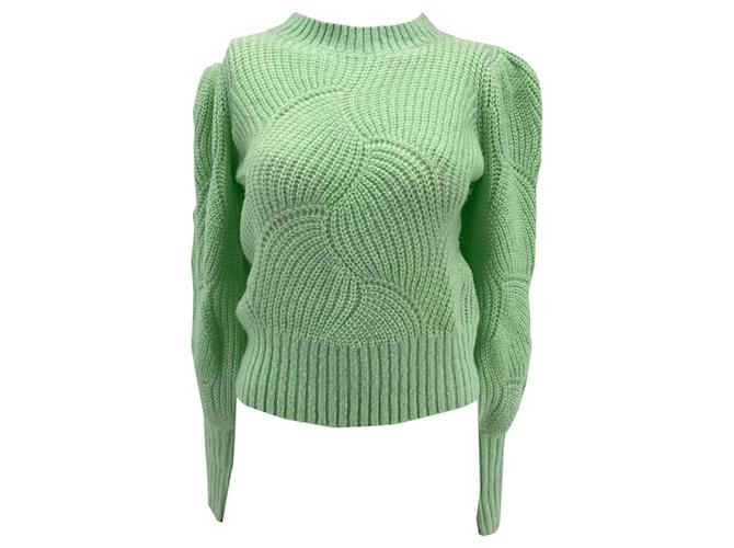 Autre Marque Steele knitwear T.FR 36 Wool Green  ref.1821323