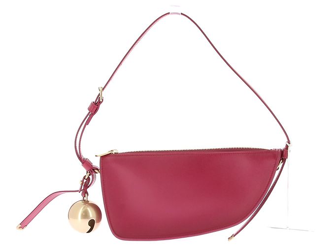 Bolsos Burberry T. Cuero Roja