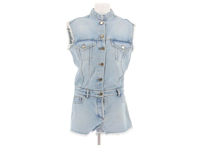 Bermuda Alexandre Vauthier T.US 26 de algodão Azul