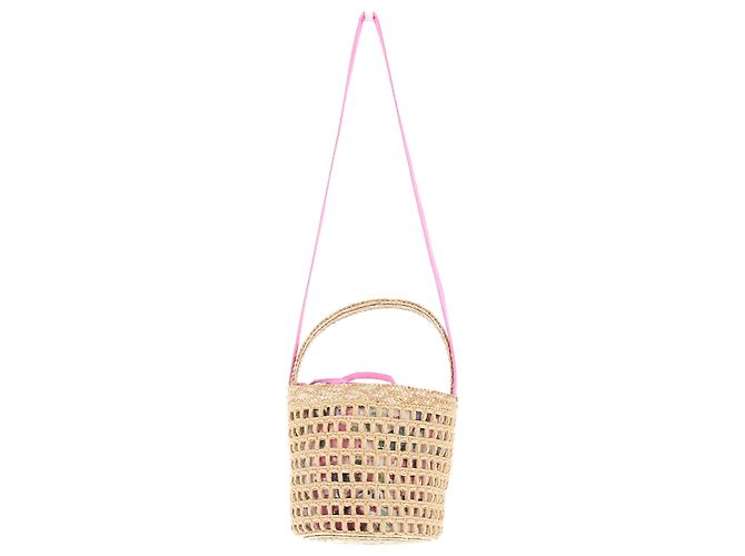 Il Gufo handbags T.  Wicker Beige