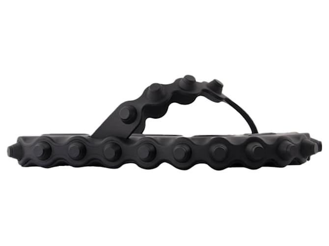Autre Marque Rapture Flip Flop Flat Shoes - Alexander Wang - Acetate - Black Cellulose fibre  ref.1821564