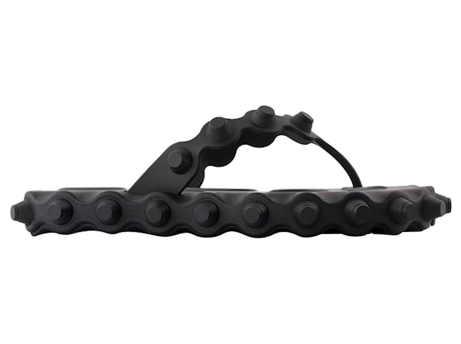 Autre Marque Rapture Flip Flop Flat Shoes - Alexander Wang - Acetate - Black Cellulose fibre  ref.1821587
