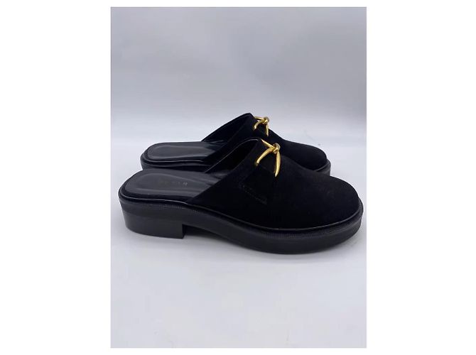 By Far mules & clogs T.EU 38 Suede Black