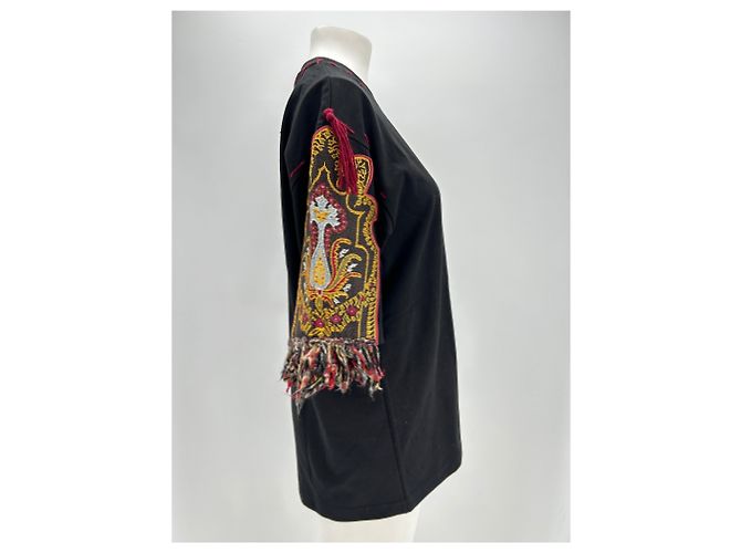 Etro tops T.Internacional XS Algodón Negro