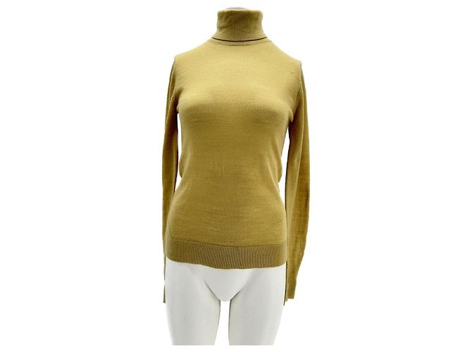 Autre Marque REMAIN BIGER CHRISTENSEN Strick T.FR 36 Wolle Beige