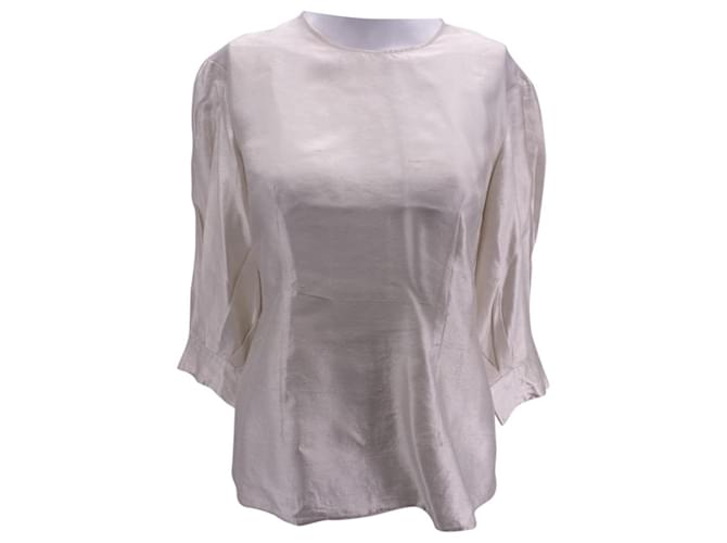 Autre Marque Deitas tops T.FR 36 Silk Cream  ref.1822053