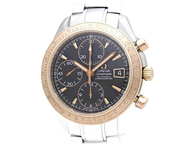 OMEGA Speedmaster Date Wristwatch Black  ref.1822198