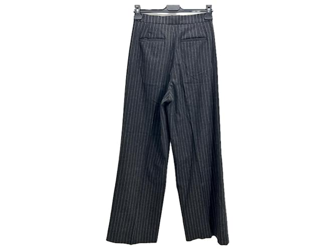Autre Marque MARCELA LONDON  Trousers T.International S Wool Grey  ref.1822244
