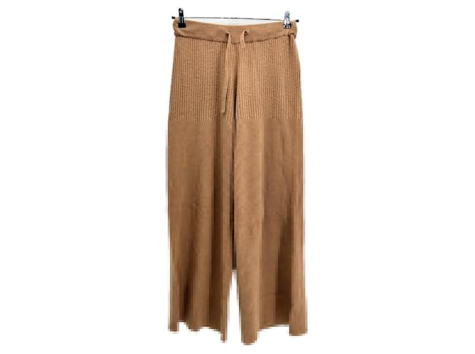 Autre Marque Lilysilk trousers T.International M Cashmere Brown  ref.1822246