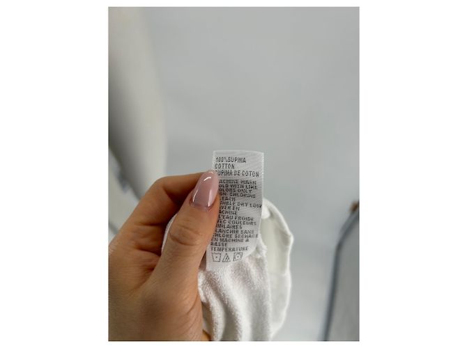 Autre Marque Vestido James Perse T.US 0 Algodón Blanco