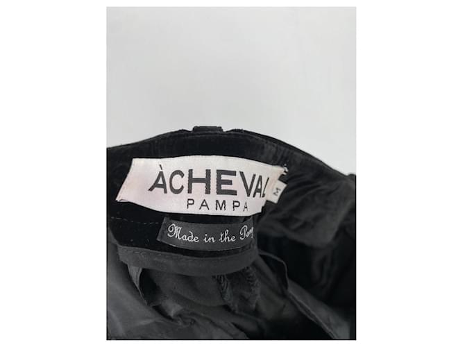 Autre Marque Àcheval Pampa trousers T.International M Polyester Black  ref.1822466