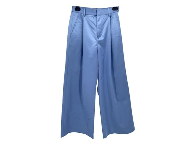 Autre Marque CUSTOMMADE trousers T.International XS Polyester Blue  ref.1822482