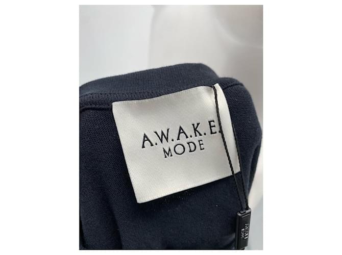 Autre Marque A.W.A.K.E. knitwear T.International S Cotton Black  ref.1822497